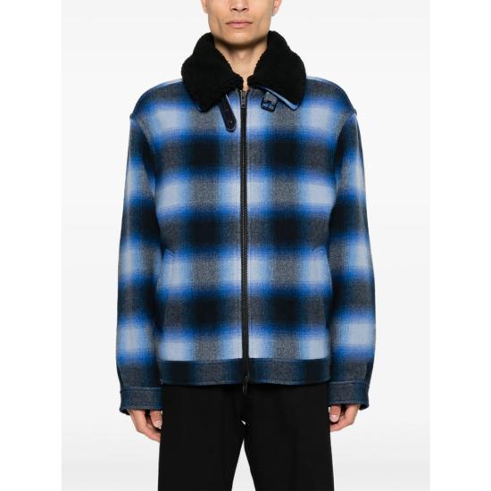 26FW 발렌시아가 자켓 A001YN TRU13 3964 BLUE BLACK - BALENCIAGA