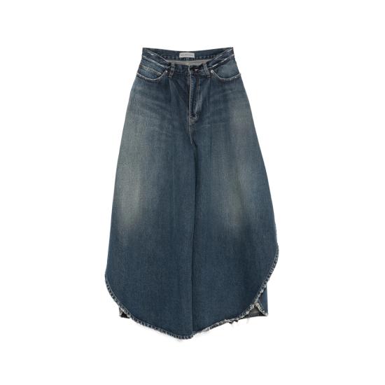 26FW 발렌시아가 튤립 팬츠 872218 TRW61 4060 BLUE