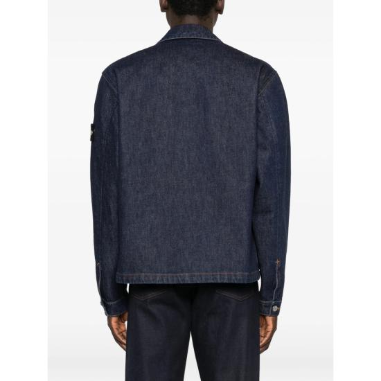 26FW 스톤 아일랜드 데님 자켓 144100006 S00J7 VJ201 BLUE BLACK - STONE ISLAND