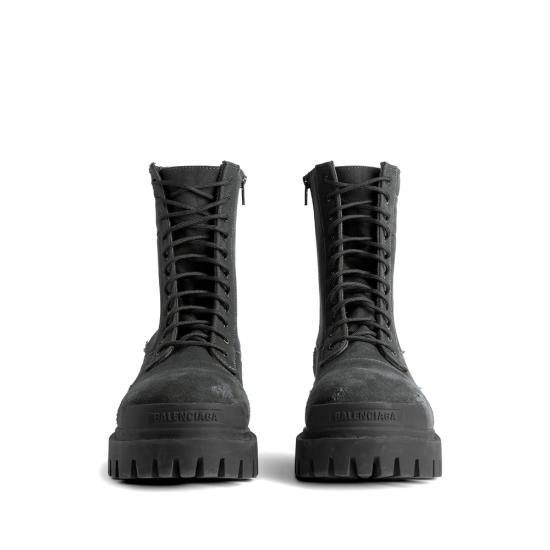 26FW 발렌시아가 컴뱃 스트라이크 부츠 845015 W2H11 1000 BLACK - BALENCIAGA
