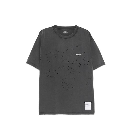 26FW 새티스파이 모스테크 티셔츠 11006 00A02 AGBLK GREY