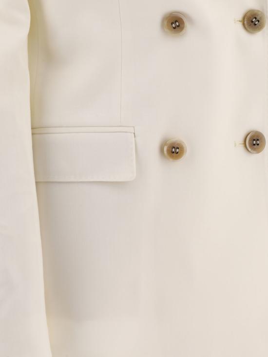 26SS 골든구스 수트 자켓 GWP00829P00138211364 White - GOLDEN GOOSE