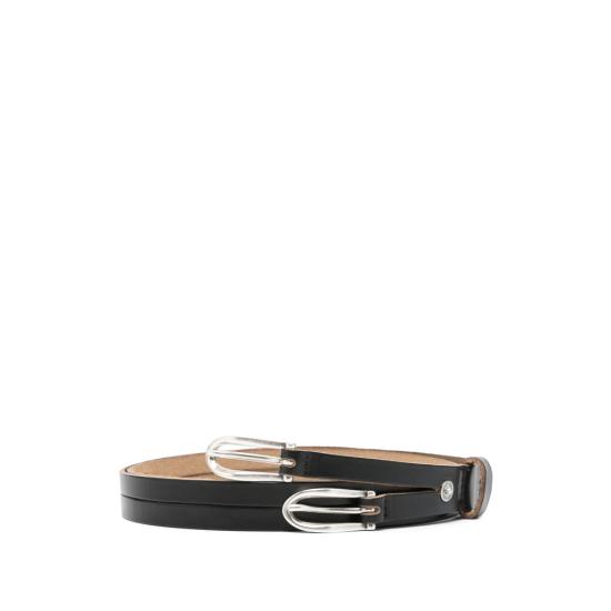 26FW 아워레가시 트윈 텅 크롬엑셀 레더 벨트 A2258TBC BLACK BROWN