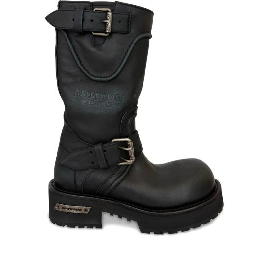 26FW 발렌시아가 VENOM 베놈 미들 부츠 833585 WCAL1 1080 BLACK