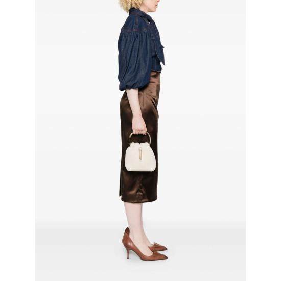 26FW 지미추 토트백 BON BON XYH NAGOL WHITE - JIMMY CHOO