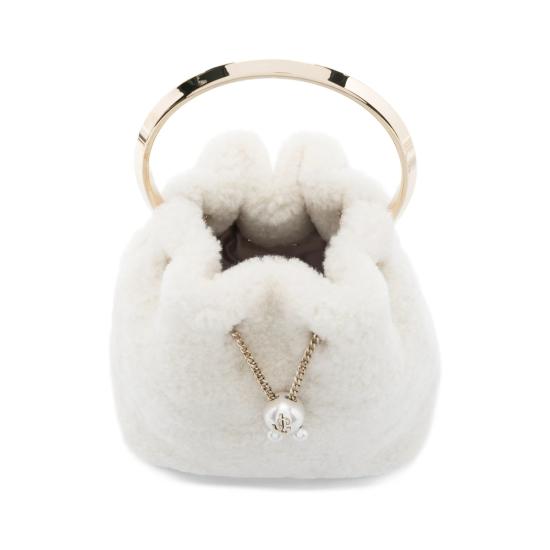 26FW 지미추 토트백 BON BON XYH NAGOL WHITE - JIMMY CHOO