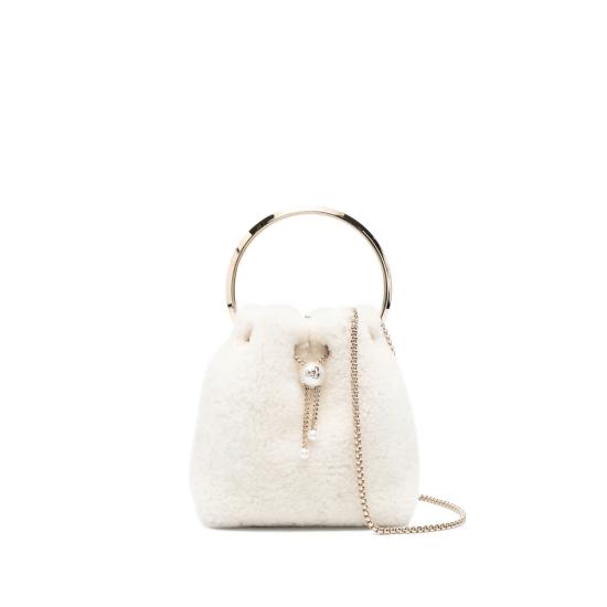 26FW 지미추 토트백 BON BON XYH NAGOL WHITE