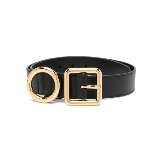 26FW 자크뮈스 가죽 벨트 BEW00016 AC01C02 990 BLACK