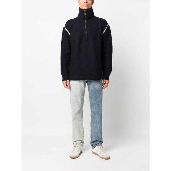 26FW 마르지엘라 니트웨어 S18147 S50HA1072 511 BLUE - MAISON MARGIELA