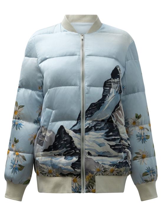 25FW 슬립노모어 숏패딩 BOMBERZERMATT Light blue