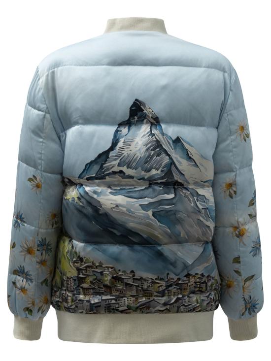25FW 슬립노모어 숏패딩 BOMBERZERMATT Light blue - SLEEP NO MORE