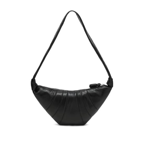 26FW 르메르 미디움 크루아상 백 BG0001 LL095 BK999 BLACK - LEMAIRE