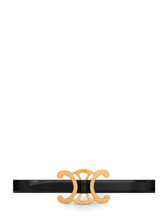 26FW 셀린느 트리옹프 코어 벨트 B10AD3A01 BLACK - CELINE