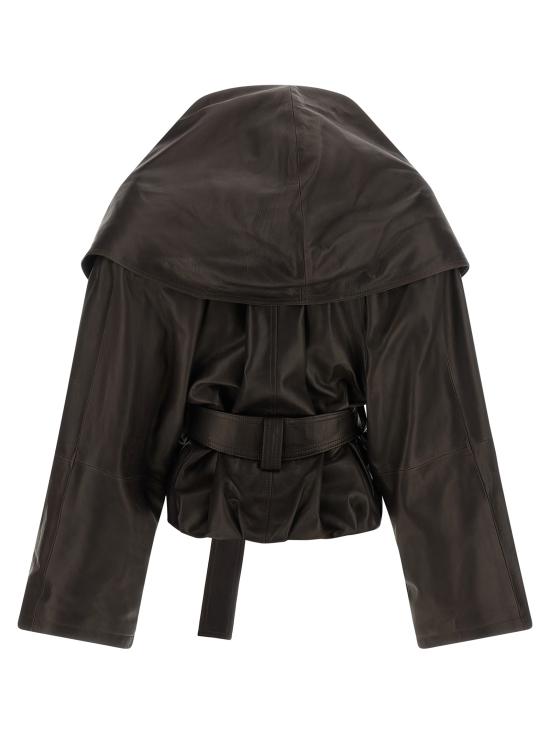 26FW 마그다뷰트림 가죽 자켓 240926BROWN - MAGDA BUTRYM