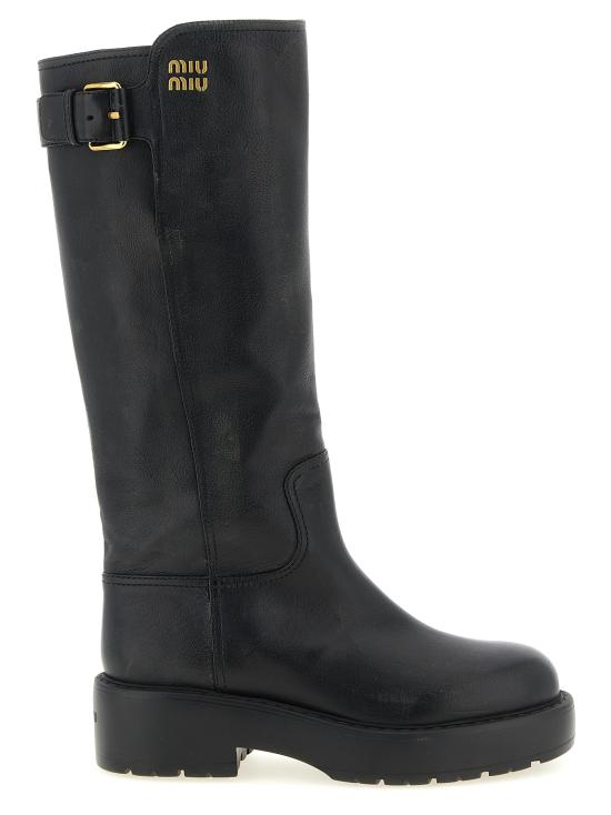 26FW 미우미우 부츠 5W767EF055Y9SF0002 Black