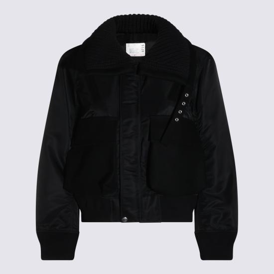 26FW 사카이 자켓 2608715 001 BLACK