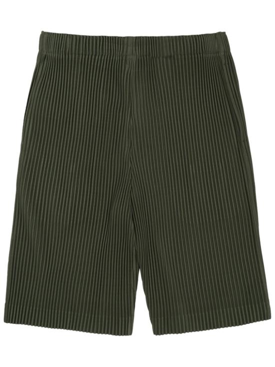  옴므 플리세 이세이 미야케 숏팬츠 HP66JF134 69 Green - HOMME PLISSE' ISSEY MIYAKE