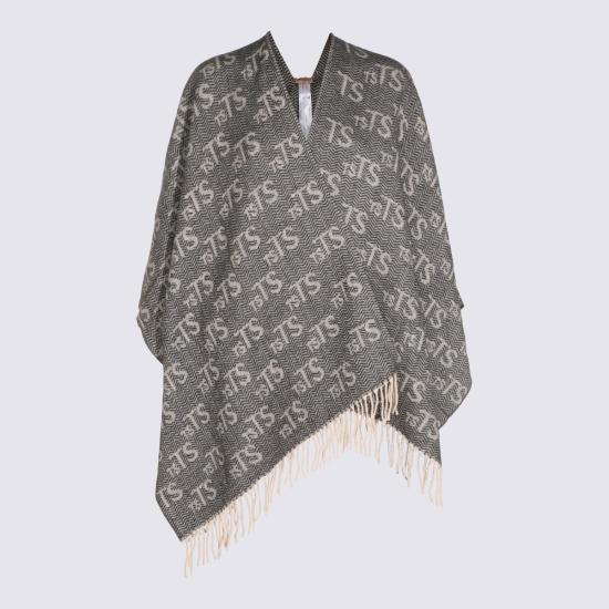 26FW 트윈셋 케이프 262TA4330 S1658313746 NERO PARCHMENT
