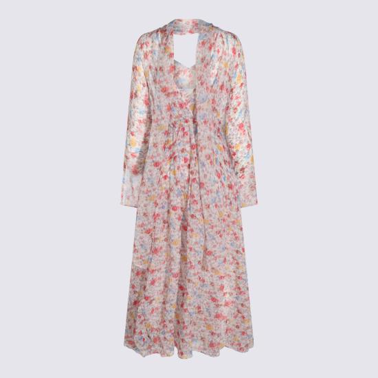 26FW 가니 롱 원피스 A1030589 999 MULTICOLOUR - GANNI