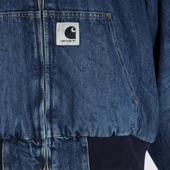 26FW 칼하트 WIP 데님 자켓 I032240 017X BLUE MARBLE - CARHARTT WIP
