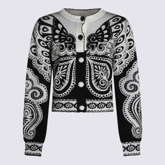 26FW 팜 리오 가디건 361274 26004 ARABESQUE BUTTERFLY