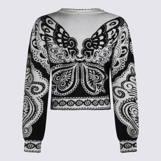 26FW 팜 리오 가디건 361274 26004 ARABESQUE BUTTERFLY - FARM RIO