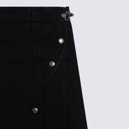 26FW 마르니 미디 스커트 GOJD0885A0 USCZ4700N99 BLACK - MARNI