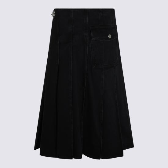 26FW 마르니 미디 스커트 GOJD0885A0 USCZ4700N99 BLACK - MARNI