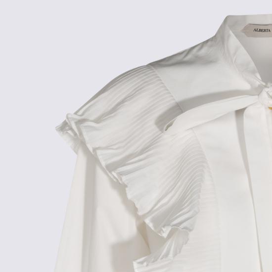 26FW 알베르타 페레티 블라우스 262UA0217 66220002 White - ALBERTA FERRETTI