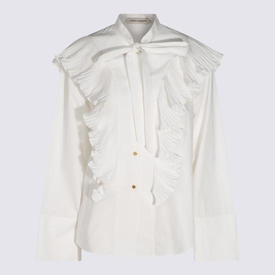 26FW 알베르타 페레티 블라우스 262UA0217 66220002 White