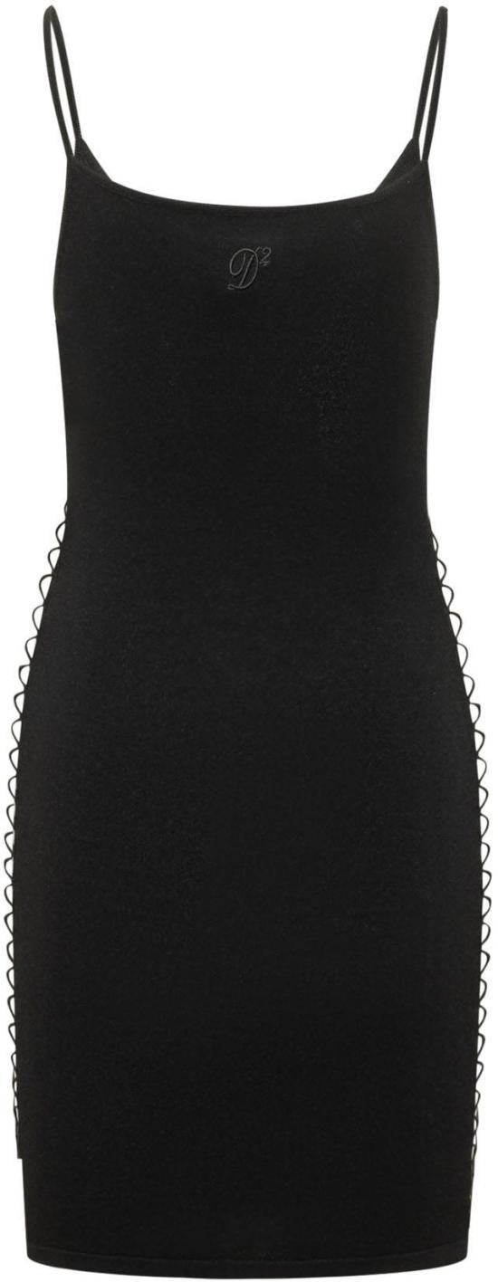 26SS 디스퀘어드2 숏 원피스 S72CV0732D13215900SS26 BLACK - DSQUARED2