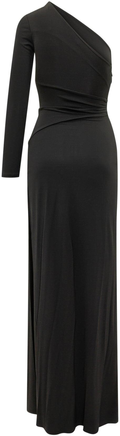 26SS 엘리자베타프랜치 롱 원피스 ABR2561E2110SS26 BLACK - ELISABETTA FRANCHI