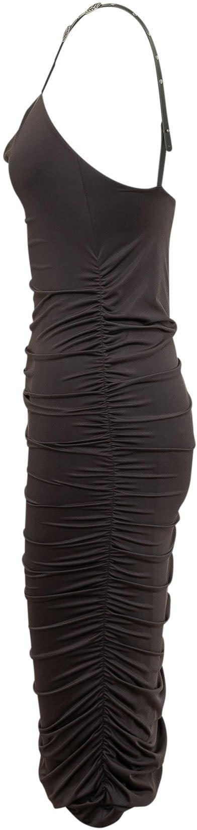 26SS 핑코 롱 원피스 106953A3C1Z99SS26 BROWN - PINKO