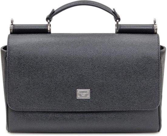 25FW 돌체앤가바나 Calfskin Sicily 백 BM2516BG06580999FW25 BLACK