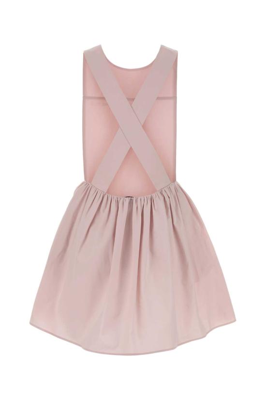 26FW 미우미우 포플린 드레스 MF6390SOOO10RG F0E18 Pink - MIU MIU