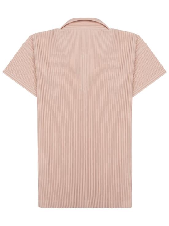  옴므 플리세 이세이 미야케 폴로 티셔츠 HP66JM132 25 Pink - HOMME PLISSE' ISSEY MIYAKE