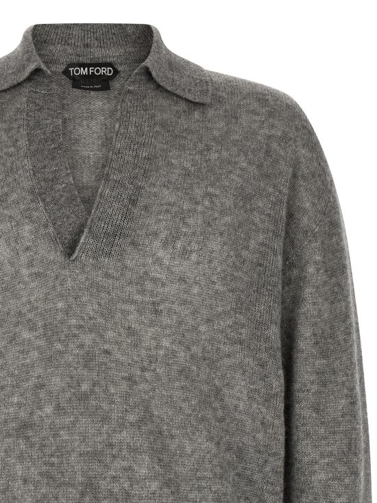 26FW 톰포드 스웨터 TO337234BM GRAY - TOMFORD