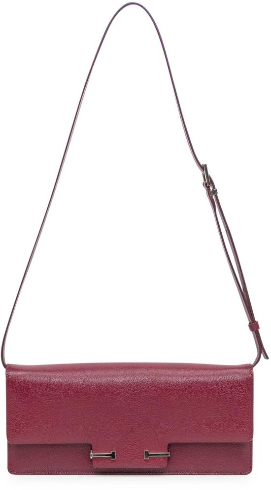25FW 톰포드 클러치/파우치 L1899LGO033P1R008FW25 MAROON - TOMFORD