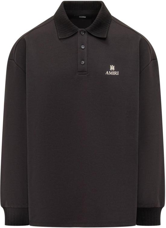 26SS 아미리 폴로 티셔츠 AMTOJR1001001SS26 BLACK