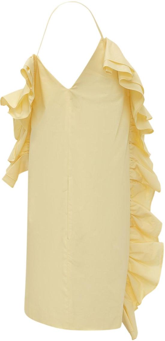 26SS 엠에스지엠 숏 원피스 4042MDA2526711206SS26 YELLOW - MSGM