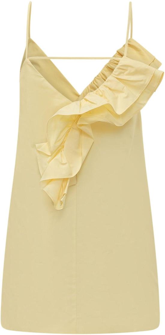 26SS 엠에스지엠 숏 원피스 4042MDA2526711206SS26 YELLOW - MSGM