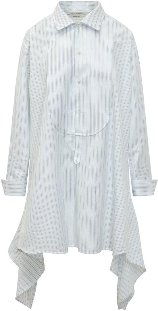 26SS JW앤더슨 미디 원피스 DR0500PG1892023SS26 WHITE