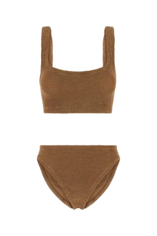 26SS 훈자 지 비키니 수영복 COVERAGEXANDRABIKINIM METCOC Camel