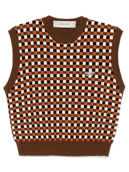 26FW 골든구스 스웨터 GWP02824 P002676 83442 BROWN BLACK
