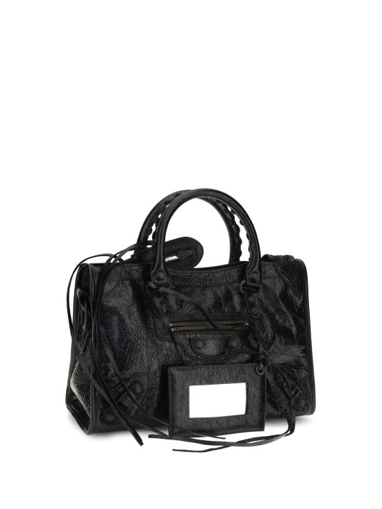 26FW 발렌시아가 르 시티 백 스몰 8657622ACFH BLACK - BALENCIAGA