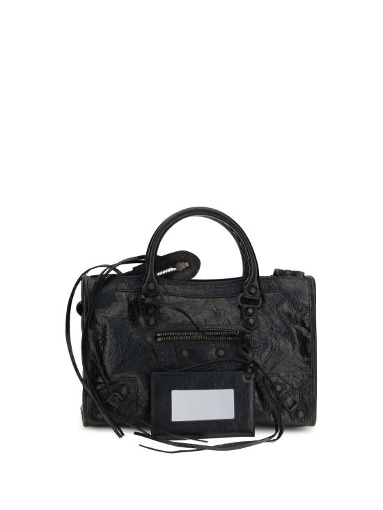 26FW 발렌시아가 르 시티 백 스몰 8657622ACFH BLACK - BALENCIAGA