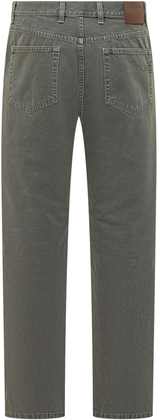 26SS 에르메네질도제냐 데님 팬츠 UHIB9A3CITYN07SS26 DONKERGREY - ERMENEGILDO ZEGNA