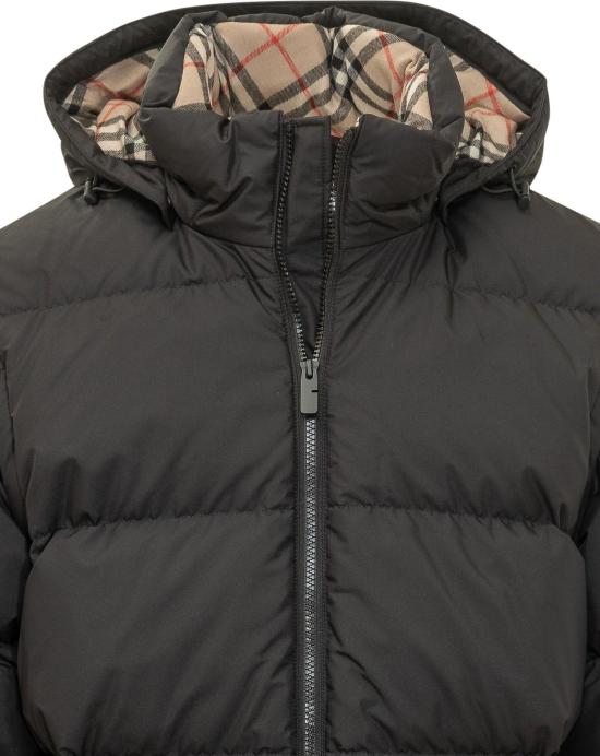 26FW 버버리 숏패딩 8138470A1189FW26 BLACK - BURBERRY