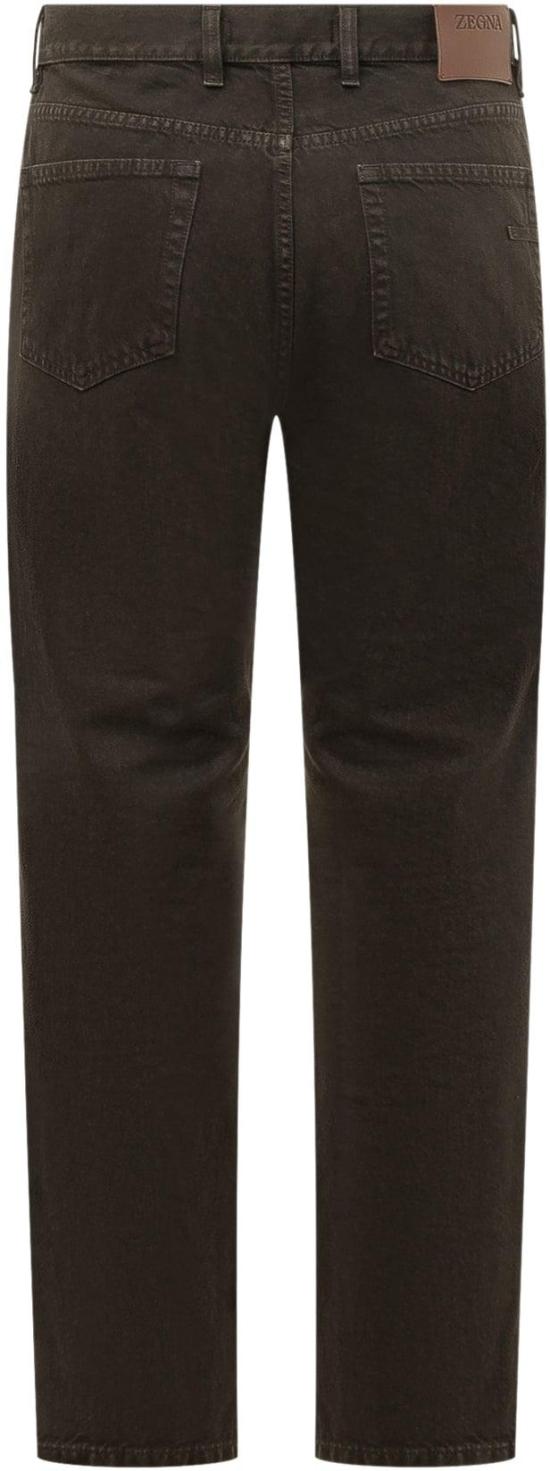 26SS 에르메네질도제냐 데님 팬츠 UHIB9A3CITYM09SS26 DONKERGREY - ERMENEGILDO ZEGNA