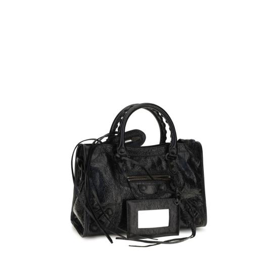 26FW 발렌시아가 토트백 BA8657622ACFH1000BB BLACK - BALENCIAGA